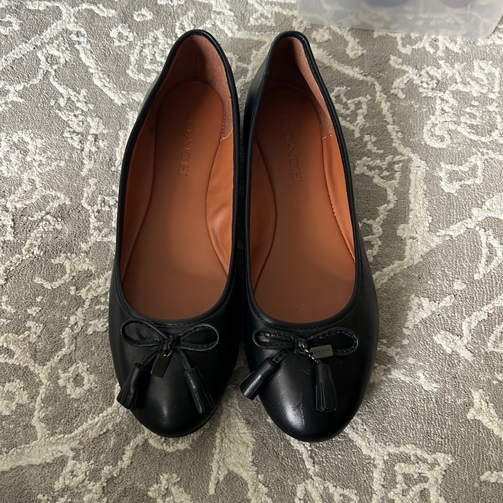 COACH black flats!